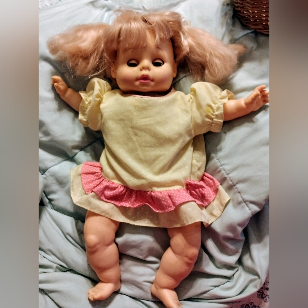 Vintage Goldberger Eegee Softina Doll with Cryer      2/24